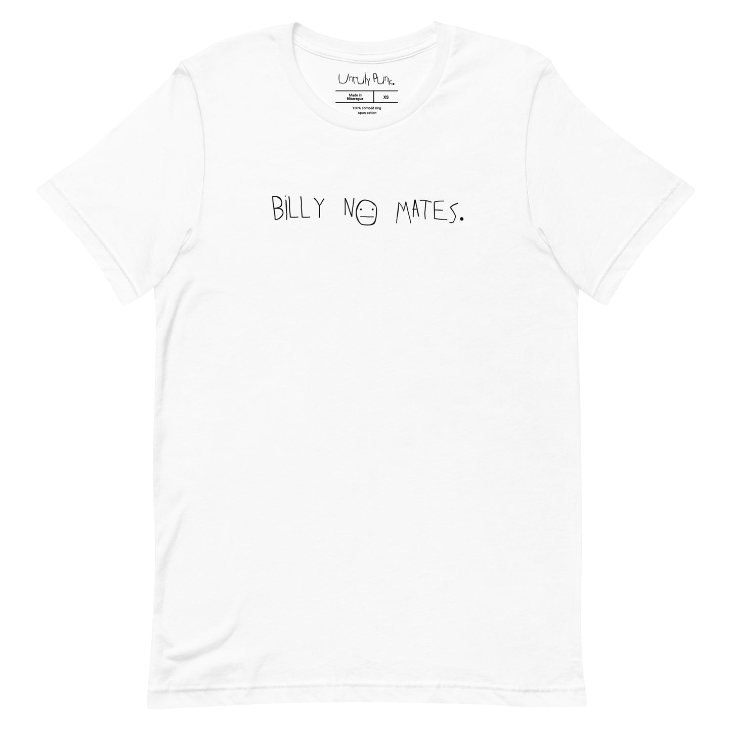 Billy No Mates White T-Shirt