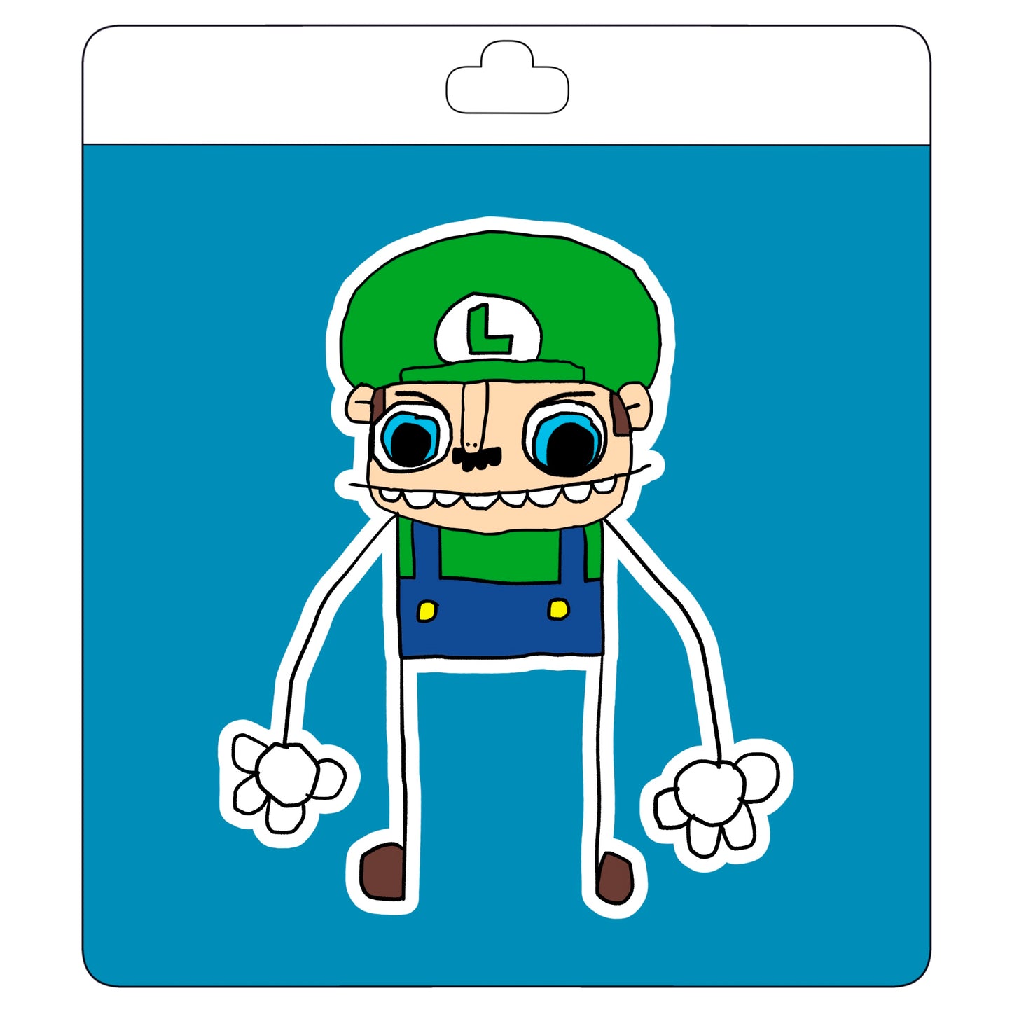 Luigi Sticker