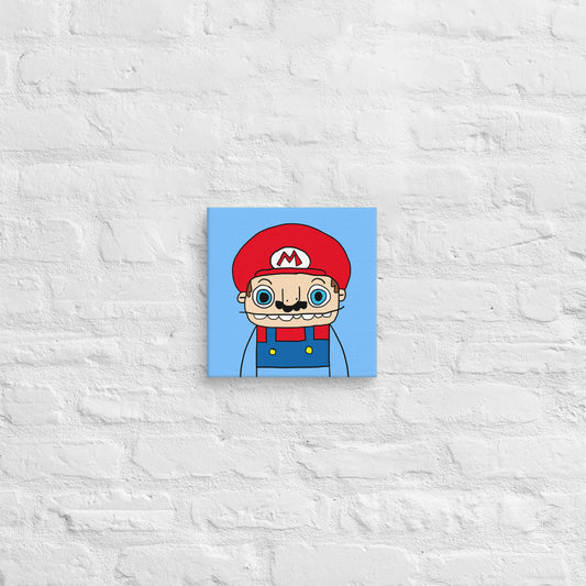 Italian Man #1 Canvas Print 10" x 10"