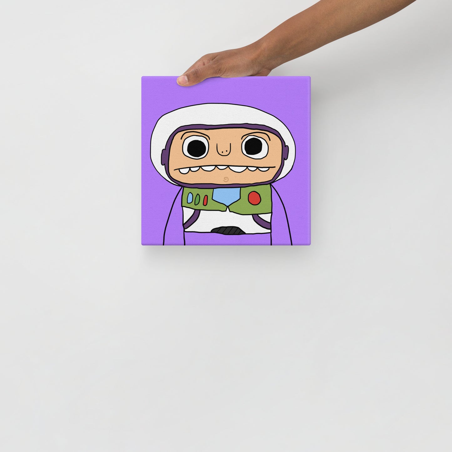 Space Toy Canvas Print 10" x 10"