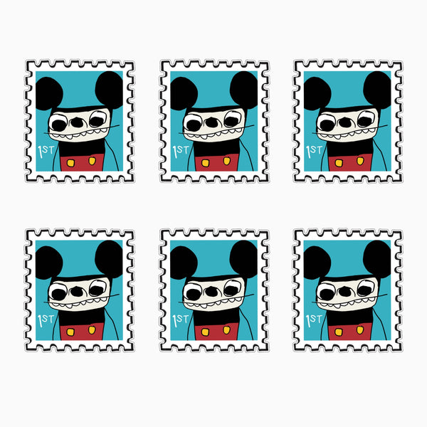 Big Ear Barry Stamps (Pack of 6)