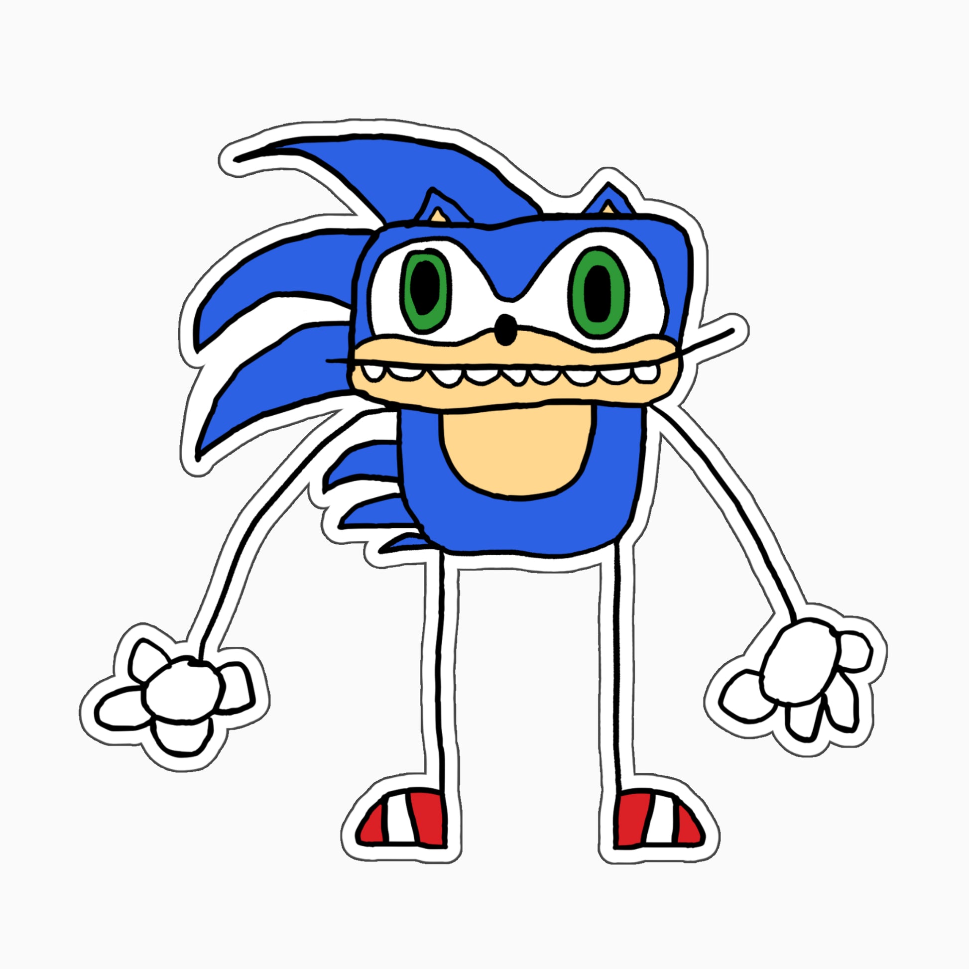 Sonic the Hedgehog Sticker