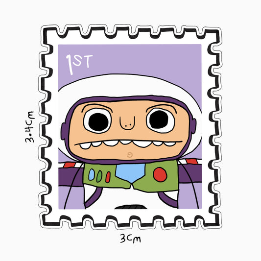 Space Toy Stamps (Pack of 6)