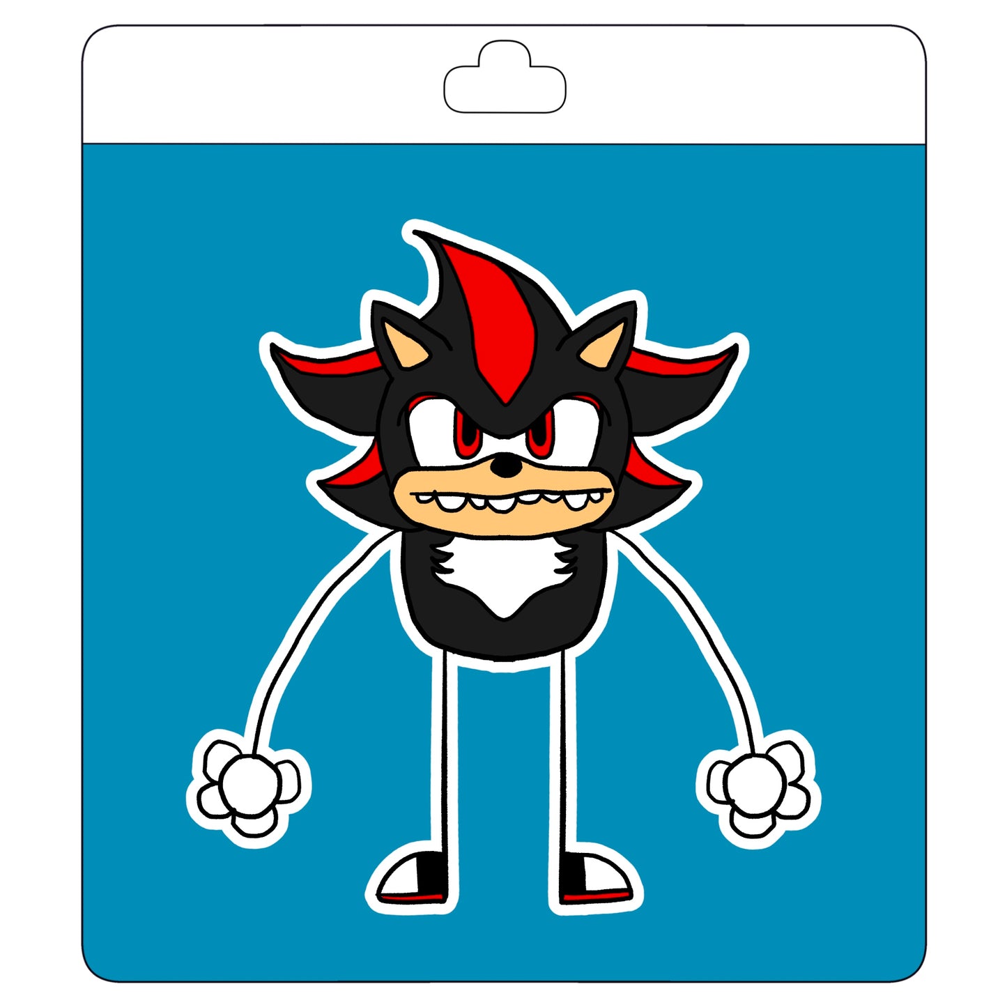 Shadow the Hedgehog Sticker