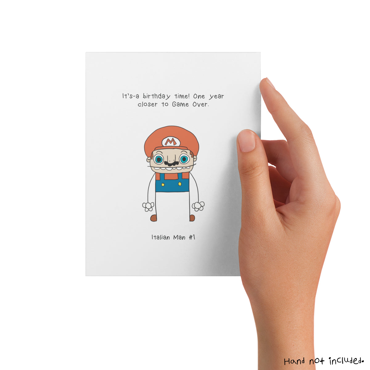 Italian Man #1 Birthday Card