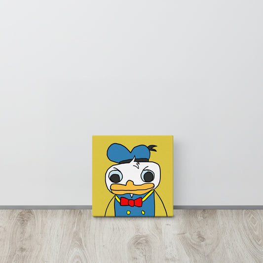 Darnel Duck Canvas Print 10" x 10"