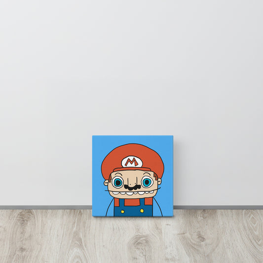 Italian Man #1 Canvas Print 10" x 10"