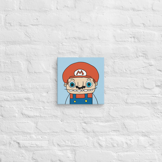 Italian Man #1 Canvas Print 10" x 10"