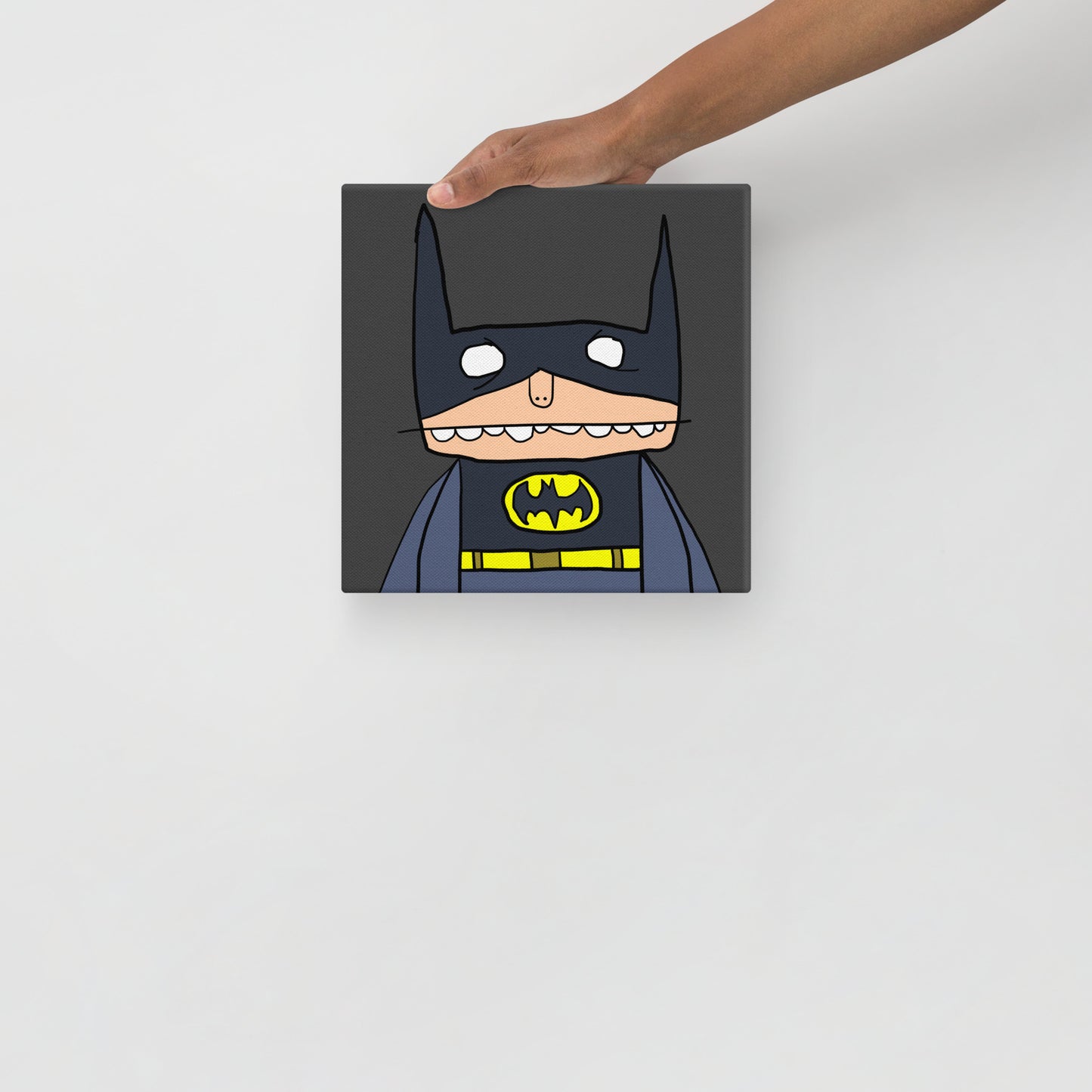 Batbloke Canvas Print 10" x 10"