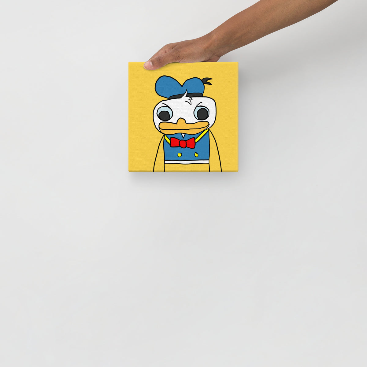 Darnel Duck Canvas Print 8" x 8"