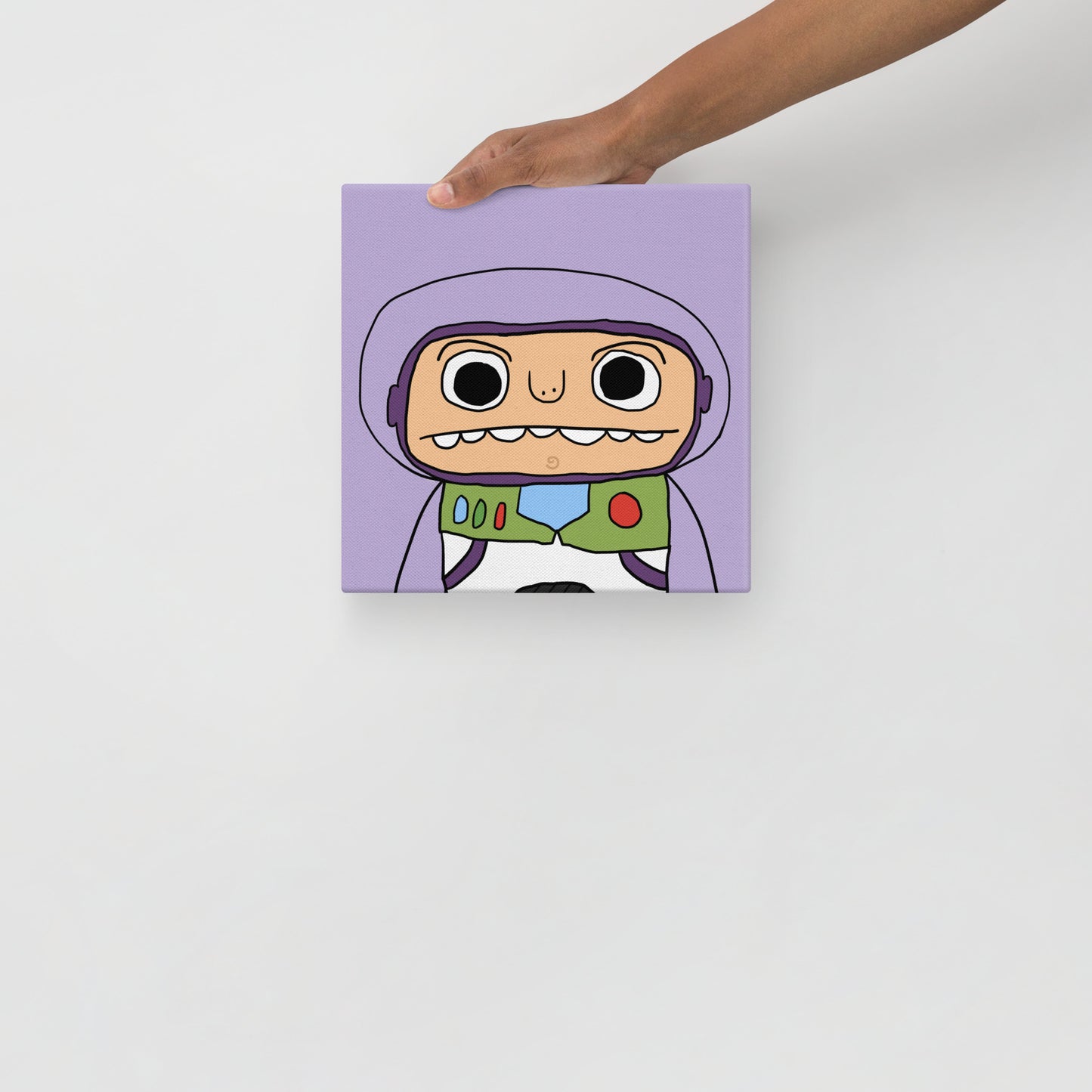 Space Toy Canvas Print 10" x 10"