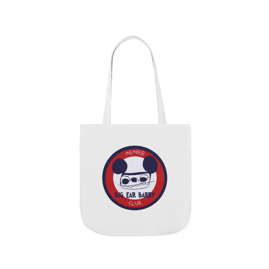 Big Ear Barry Members Club Canvas Tote Bag