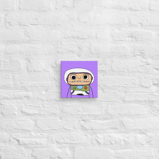 Space Toy Canvas Print 8" x 8"