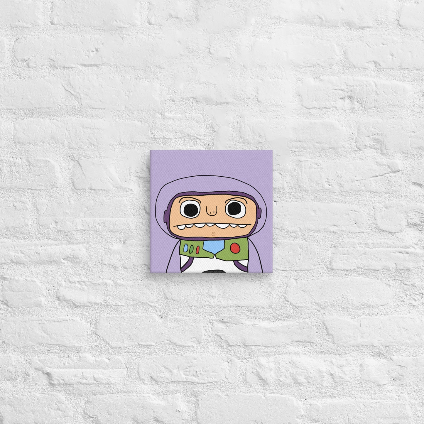 Space Toy Canvas Print 10" x 10"